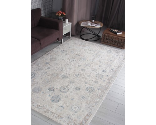 Ковер Sahan Lily 9312A s.white/p.blue