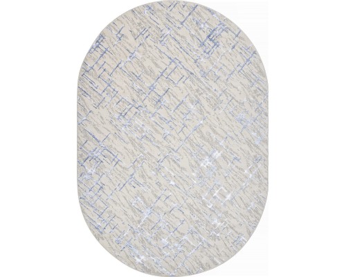 Ковер Merinos Liman F164 cream-blue Овал Ковер Merinos Liman F164 cream-blue Овал