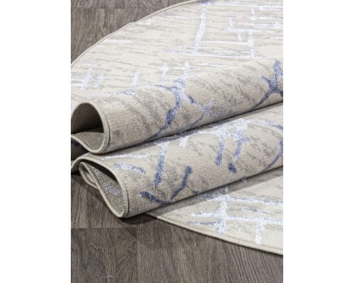 Ковер Merinos Liman F164 cream-blue Овал Ковер Merinos Liman F164 cream-blue Овал