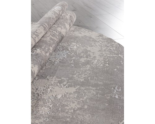 Ковер Merinos Liman F477 gray-beige Овал