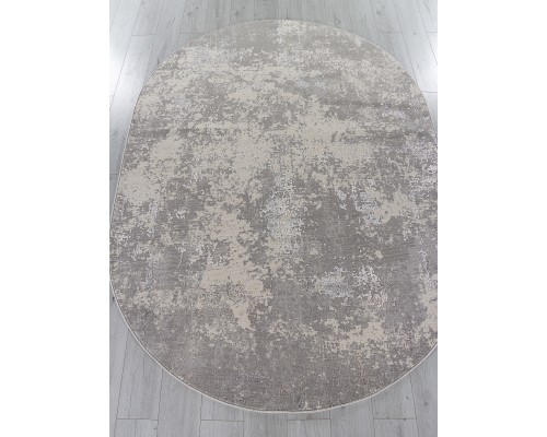 Ковер Merinos Liman F477 gray-beige Овал