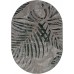 Ковер Merinos Liman F479 gray-green Овал