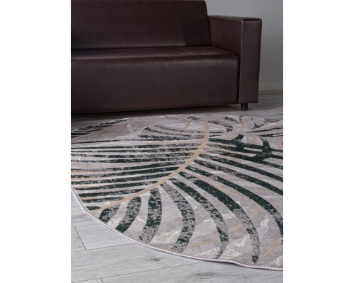 Ковер Merinos Liman F479 gray-green Овал