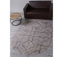 Ковер Merinos Liman F480 gray-beige Овал