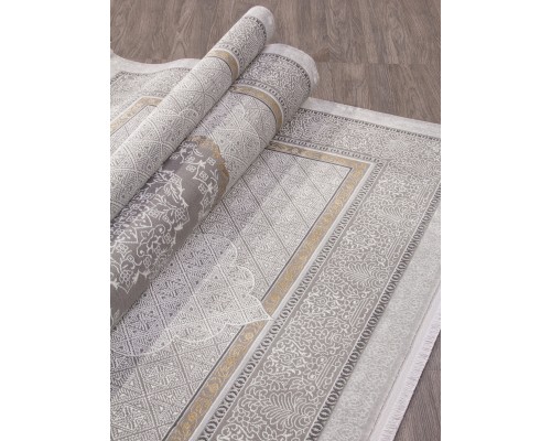 Ковер Karmen Hali Lissabon SI001D grey/grey Ковер Karmen Hali Lissabon SI001D grey/grey