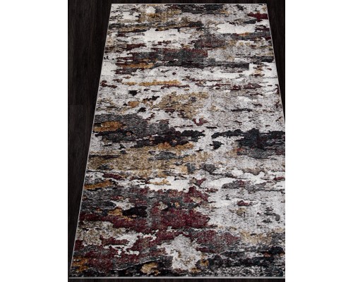 Ковер Merinos London D824 gray-red 2