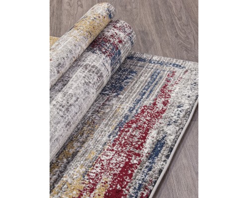 Ковер Merinos London D838 gray-red Ковер Merinos London D838 gray-red