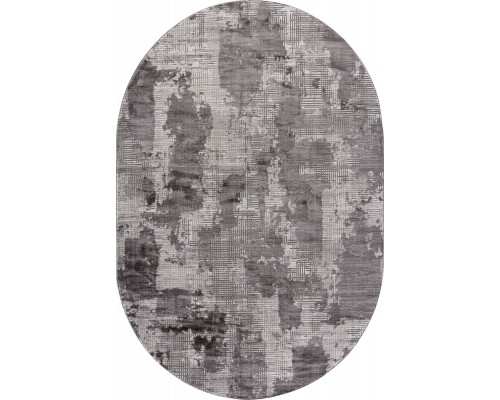 Ковер Efor Lucci P0002 l.gray/l.gray Овал