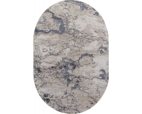 Ковер Efor Lucci p1263 d.blue/d.blue Овал