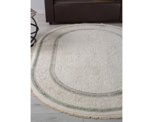 Ковер Durkar Melody 30896U cream/cream Овал Ковер Durkar Melody 30896U cream/cream Овал