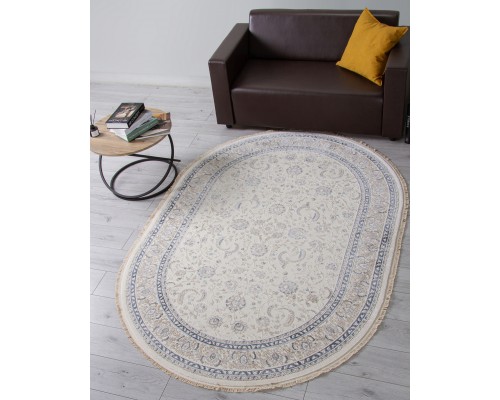 Ковер Durkar Melody 35848Z cream/cream Овал Ковер Durkar Melody 35848Z cream/cream Овал
