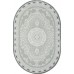 Ковер Karmen Hali Nensi GL038G grey/grey Овал