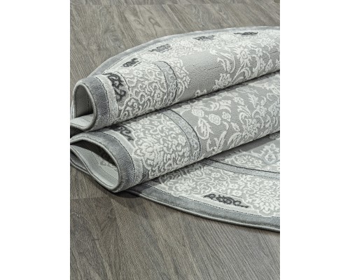 Ковер Karmen Hali Nensi GL038G grey/grey Овал Ковер Karmen Hali Nensi GL038G grey/grey Овал