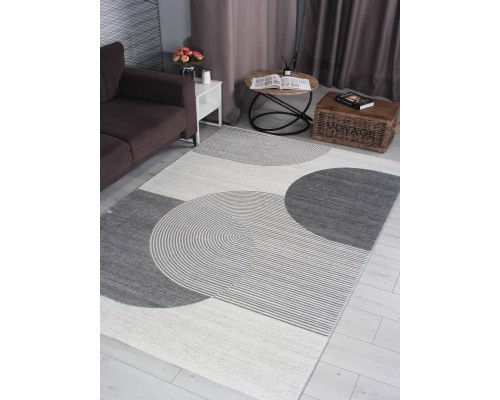 Ковер Karmen Hali Nensi GL235G grey/grey