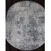 Ковер Merinos Palermo F281 dark gray Овал