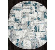 Ковер Merinos Palermo F288 gray Овал