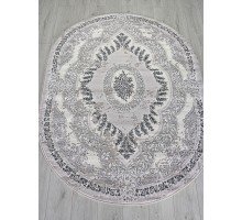Ковер Merinos Palermo F290 dark gray Овал