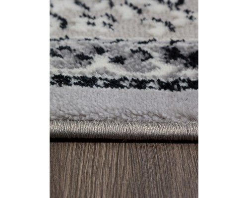 Ковер Merinos Palermo F294 dark gray Овал Ковер Merinos Palermo F294 dark gray Овал