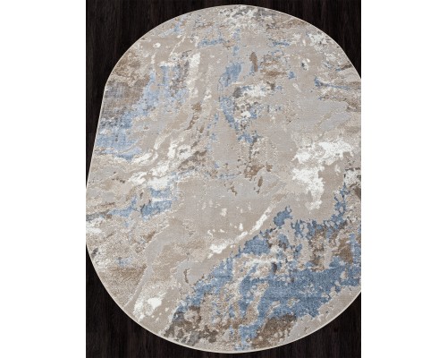 Ковер Alpin Paradize 00085A l.blue/beige Овал Ковер Alpin Paradize 00085A l.blue/beige Овал