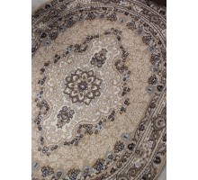 Ковер Aidin Carpet Praga 06020A beige/beige Овал