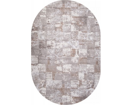 Ковер Merinos Richi 8673 gray Овал