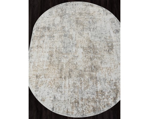 Ковер Artemis Safari 02475H dk.beige/grey Овал