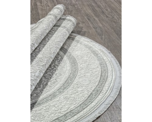 Ковер Durkar Sandali 30020T l.grey/cream Овал Ковер Durkar Sandali 30020T l.grey/cream Овал