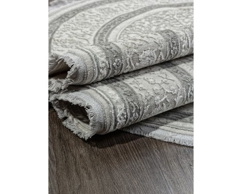 Ковер Durkar Sandali 30020T l.grey/cream Овал Ковер Durkar Sandali 30020T l.grey/cream Овал