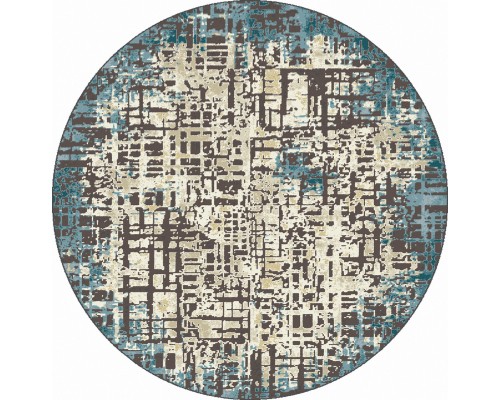 Ковер Merinos Serenity D730 blue Круг