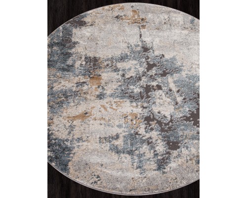 Ковер Merinos Serenity D742 beige-blue Круг