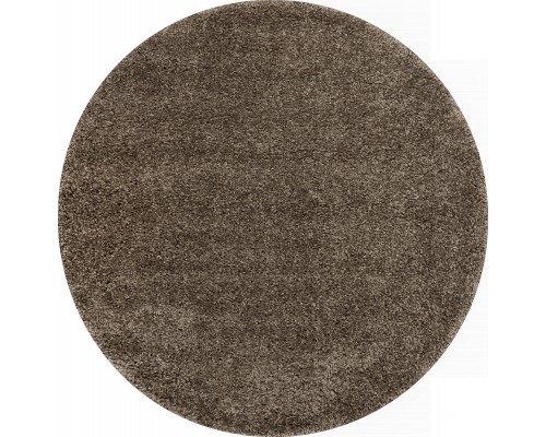 Ковер Merinos Shaggy Trend L001 dark brown Круг Ковер Merinos Shaggy Trend L001 dark brown Круг