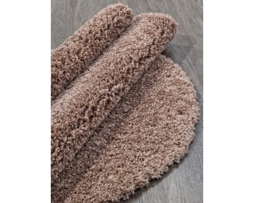 Ковер Merinos Shaggy Trend L001 light brown Круг Ковер Merinos Shaggy Trend L001 light brown Круг
