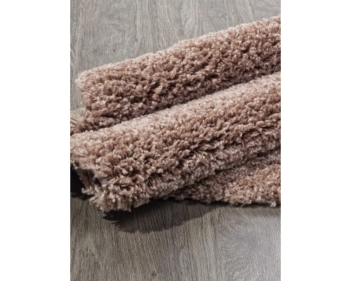 Ковер Merinos Shaggy Trend L001 light brown Круг Ковер Merinos Shaggy Trend L001 light brown Круг