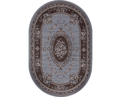 Ковер Merinos Sierra 5444 blue-brown 2 Овал Ковер Merinos Sierra 5444 blue-brown 2 Овал