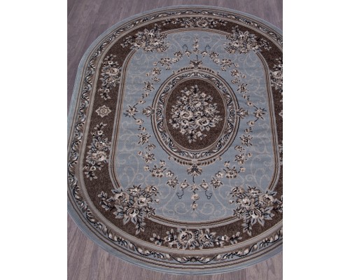 Ковер Merinos Sierra 5444 blue-brown 2 Овал Ковер Merinos Sierra 5444 blue-brown 2 Овал