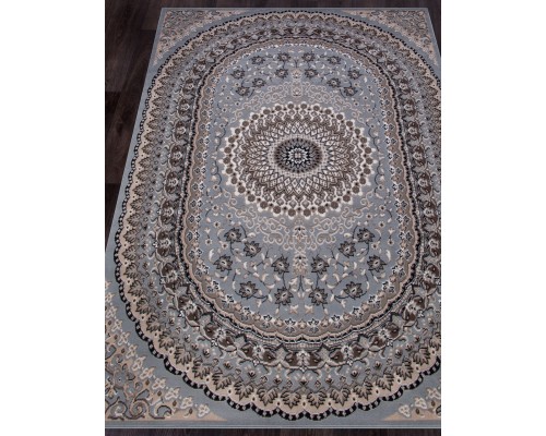 Ковер Merinos Sierra D504 blue-brown 2