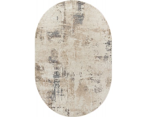 Ковер Roza Siesta M043A bone/gray Овал