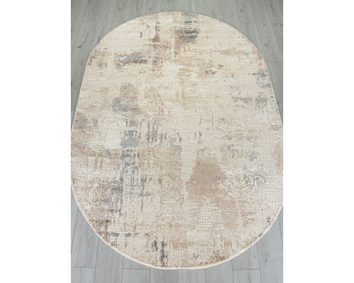 Ковер Roza Siesta M043A bone/gray Овал