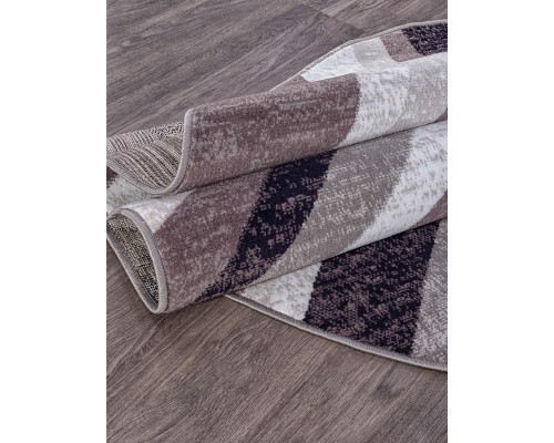 Ковер Merinos Silver d234 gray-purple Овал