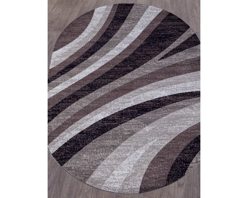 Ковер Merinos Silver d234 gray-purple Овал
