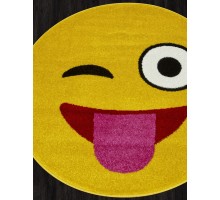 Ковер Merinos Smile NC17 yellow Круг
