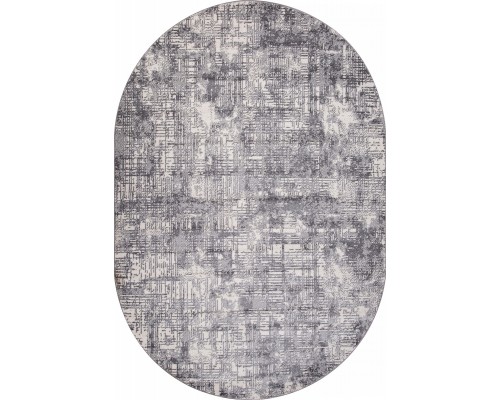 Ковер Merinos Tornado F050 gray Овал Ковер Merinos Tornado F050 gray Овал