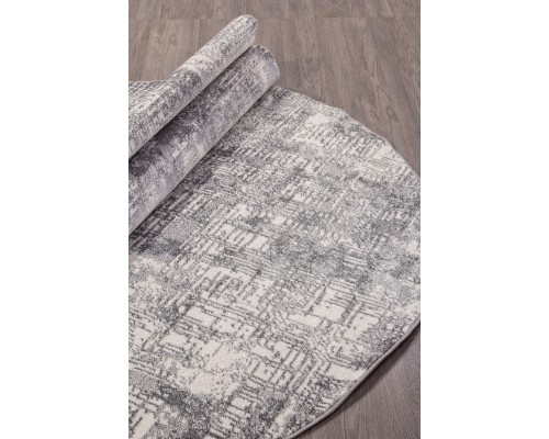 Ковер Merinos Tornado F050 gray Овал Ковер Merinos Tornado F050 gray Овал