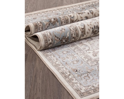 Ковер Merinos Valencia Deluxe F014 cream-l.blue Ковер Merinos Valencia Deluxe F014 cream-l.blue