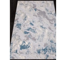 Ковер Arda Valentino M018A d.grey shrink/l.blue heatset