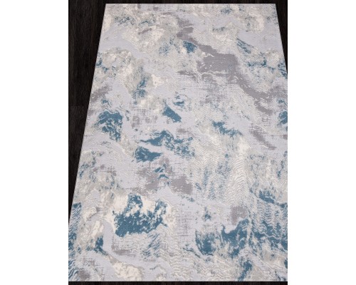 Ковер Arda Valentino M018A d.grey shrink/l.blue heatset