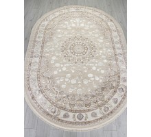 Ковер Arda Zarina A050B l.beige/cream Овал