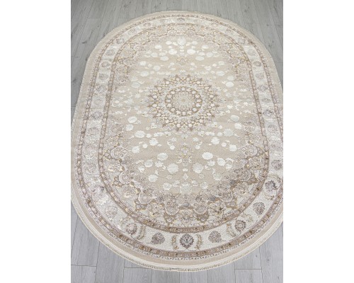 Ковер Arda Zarina A050B l.beige/cream Овал Ковер Arda Zarina A050B l.beige/cream Овал