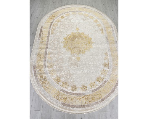Ковер Arda Zarina A064A cream/gold fdy Овал