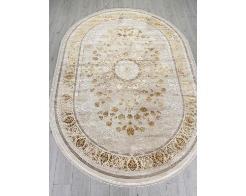 Ковер Arda Zarina A123B cream/gold fdy Овал